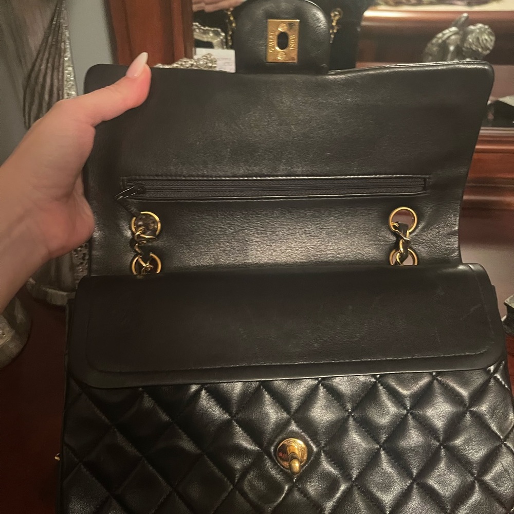 Chanel Vintage Classic Flap, 24k GHW.
